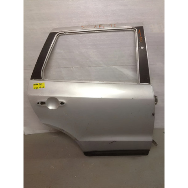 Porta Hyundai Santa Fé Traseira Direita Cp15072616 Traseira Prateado Direito/prateado