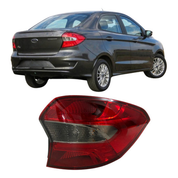 Lanterna Ford Ka Sedan Fume 2019 2020 2021 26011309 Direito