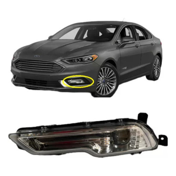 Led Parachoque Ford Fusion Titanium Hibrido 2018 Esquerdo