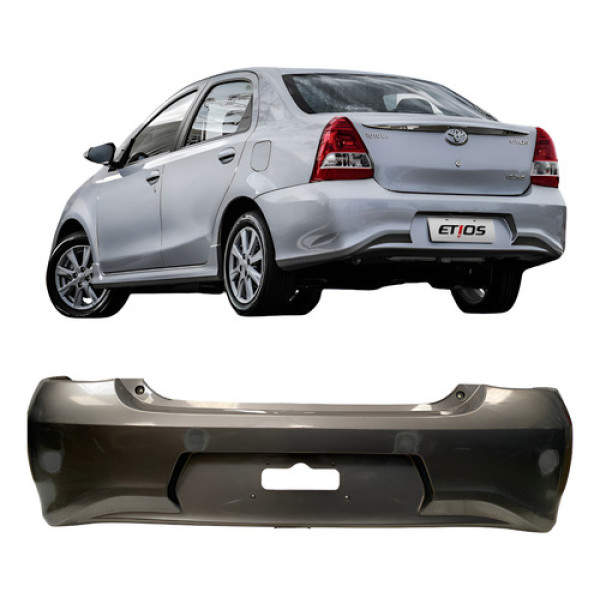 Para Choque Traseiro Toyota Etios Sedan 2017 2018 25090602