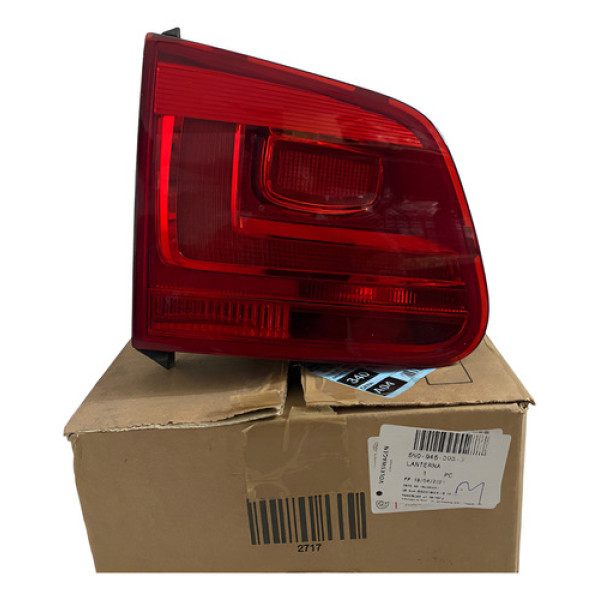 Lanterna Volkswagen Tiguan 2012 2013 2014 2015 24050909 Esquerdo Vermelho