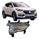 Farol De Milha Hyundai Santa Fé 2017 218 2019 Com Drl Direit