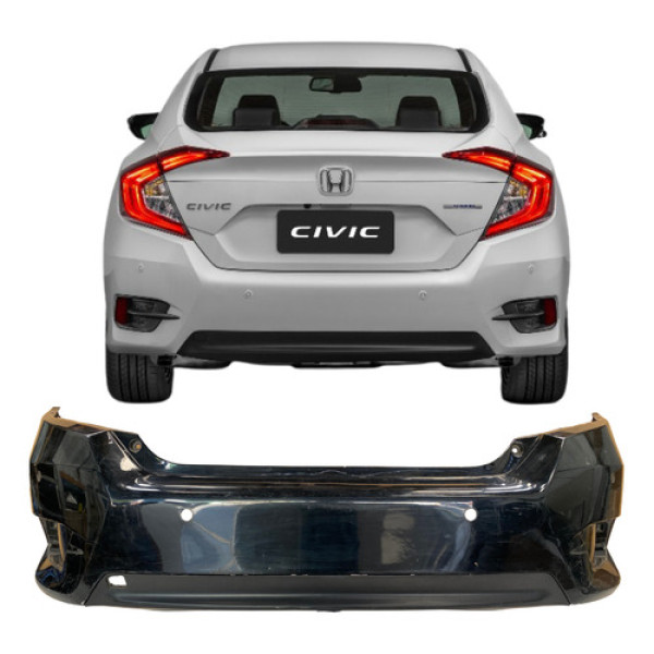 Para Choque Traseiro Honda Civic 2017 25120302