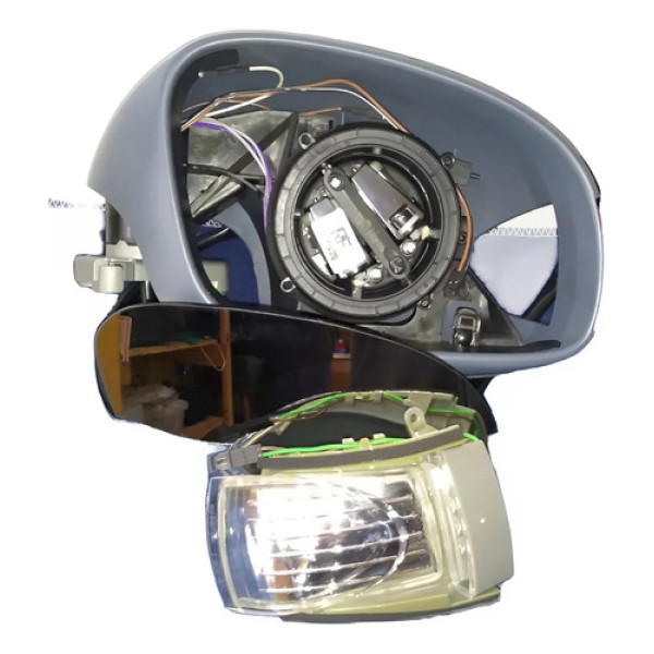 Retrovisor New Beetle 2007 A 2011 Elétrico Direito 27960 Nude