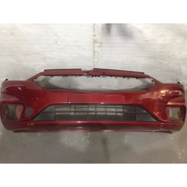 Para Choque Dianteiro Chevrolet Onix 2017 #111413 Bordô