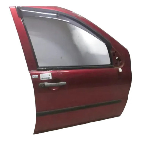 Porta Dianteira Fiat Palio Weekend 2001 A 2006 Pdd15151 Dianteira Direita/vermelha vermelha