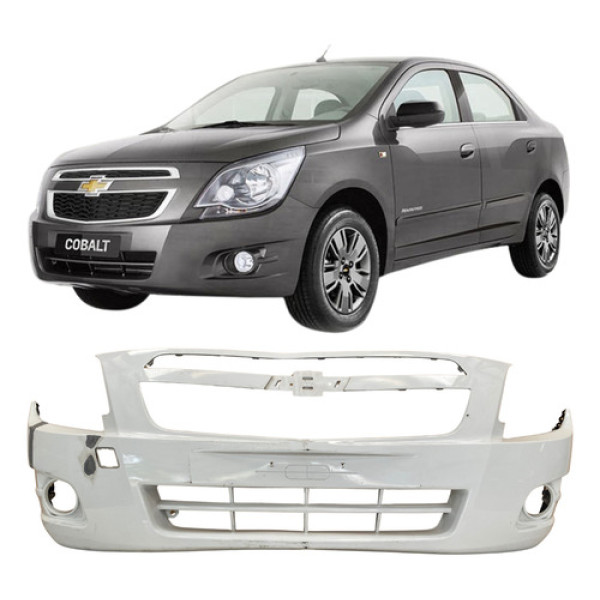 Para Choque Dianteiro Chevrolet Cobalt 2012 A 2015 26013007 Branco