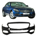Para Choque Dianteiro Mercedes Benz C180 2015 2016 23709 Preto