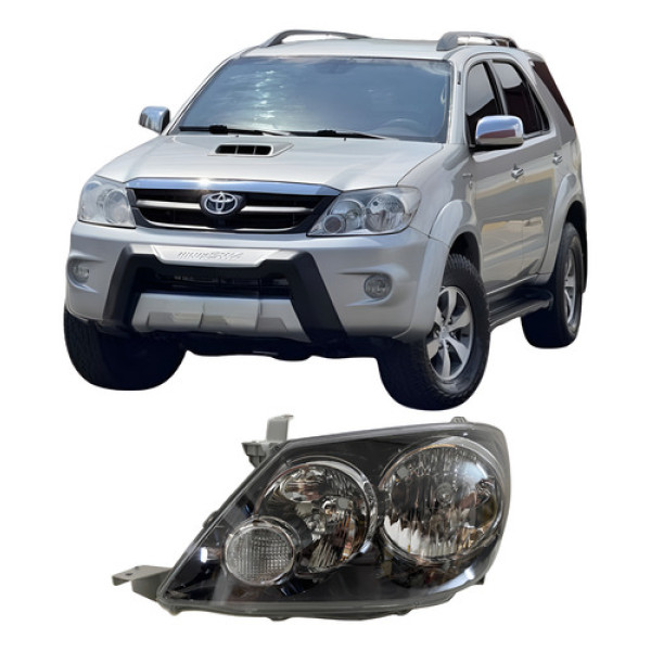 Farol Toyota Hilux Sw4 2006 2007 2008 25110105 Esquerdo