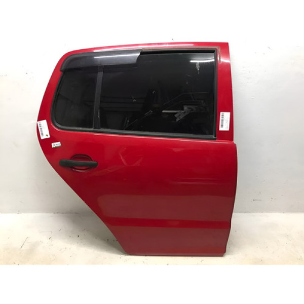 Porta Volkswagen Fox 2011 A 2014 Usada Ptd15589 Traseira Vermelho Direito/vermelho