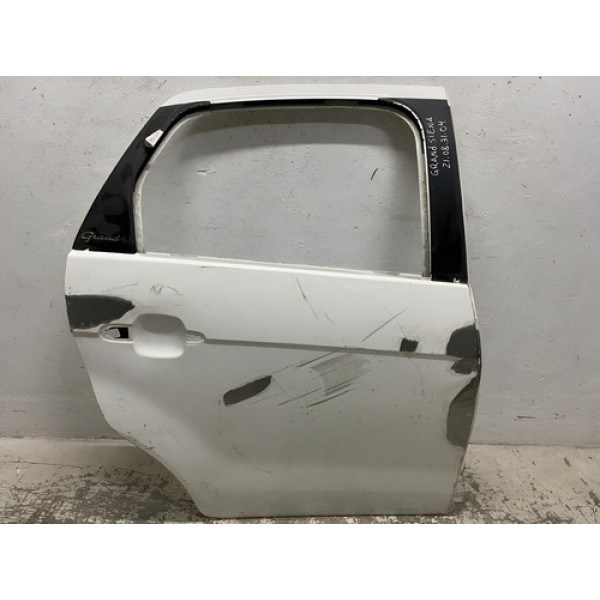 Porta Traseira Fiat Gran Siena 21083104 Branco Direito Traseira