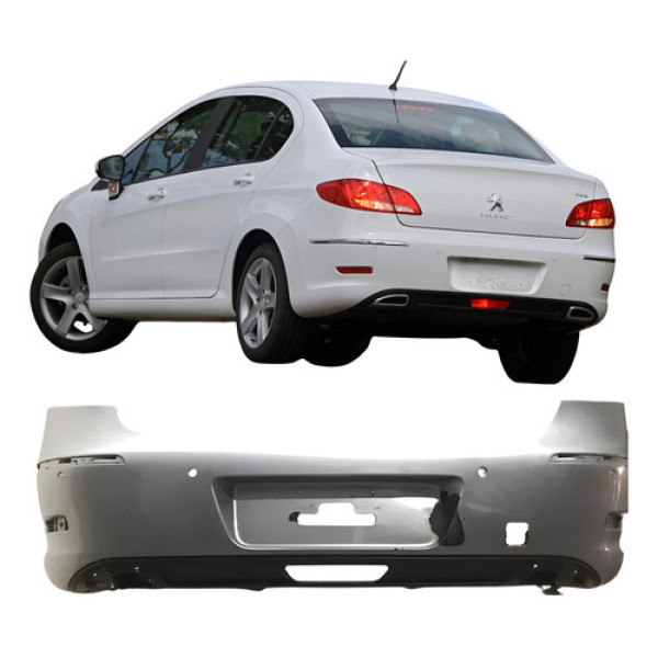 Para Choque Traseiro Peugeot 408 2011 A 2015 21062407