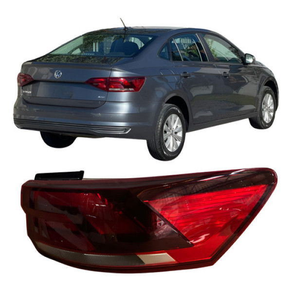 Lanterna Traseira Volkswagen Virtus 25100409 Vermelho Direito