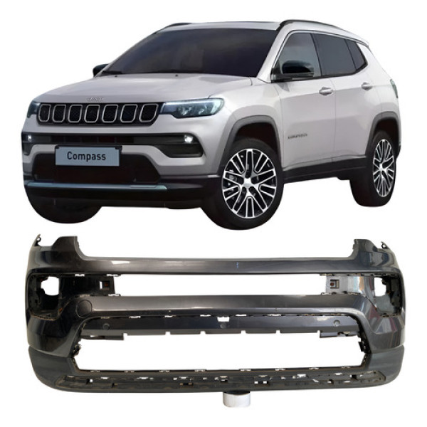 Para Choque Dianteiro Jeep Compass 2022 25090401 Cinza
