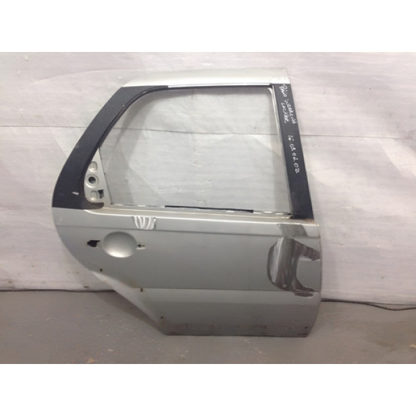Porta Traseira Fiat Palio Weekend Locker Cp16030602 Direito Traseira Prateado