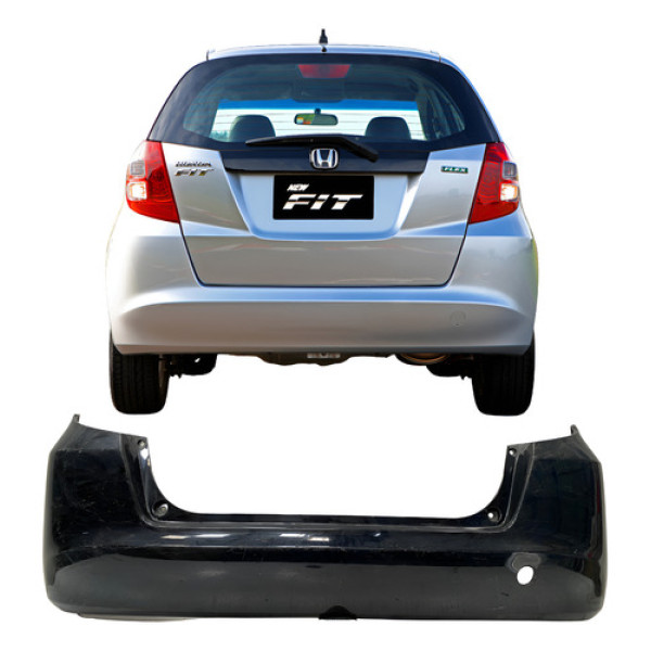 Para Choque Traseiro Honda New Fit 2009 A 2011 25090603