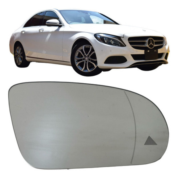 Lente Retrovisor Mercedes Benz C180 C200 2015 2016 2017 2018
