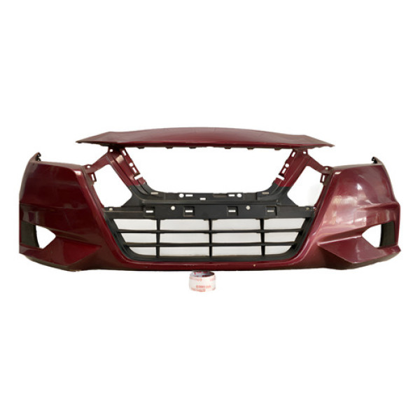 Para Choque Dianteiro Nissan Versa 2021 23031513 Vermelho