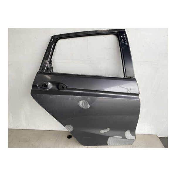 Porta Traseira Honda Fit 2015 2016 2017 22122003 Traseira Direito Cinza