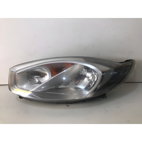 Farol Ford Fiesta 2011 A 2014 Cromado 24011254 Esquerdo
