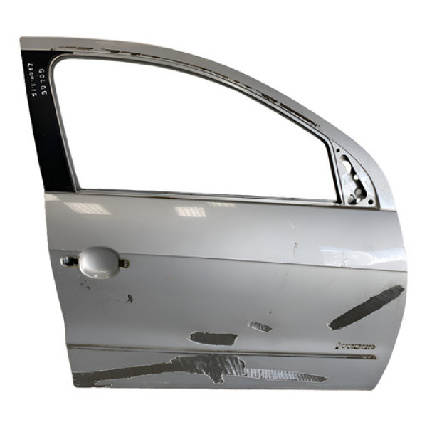 Porta Volkswagen Gol G5 23041115 - Dianteira - Direito - Prateado