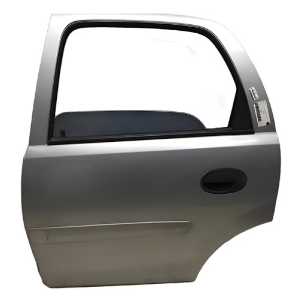 Porta Traseira Chevrolet Corsa Pte13581 Cinza Traseira Esquerda/cinza