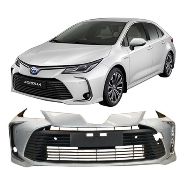 Para Choque Dianteiro Toyota Corolla 2020 2021 22020906 Prateado