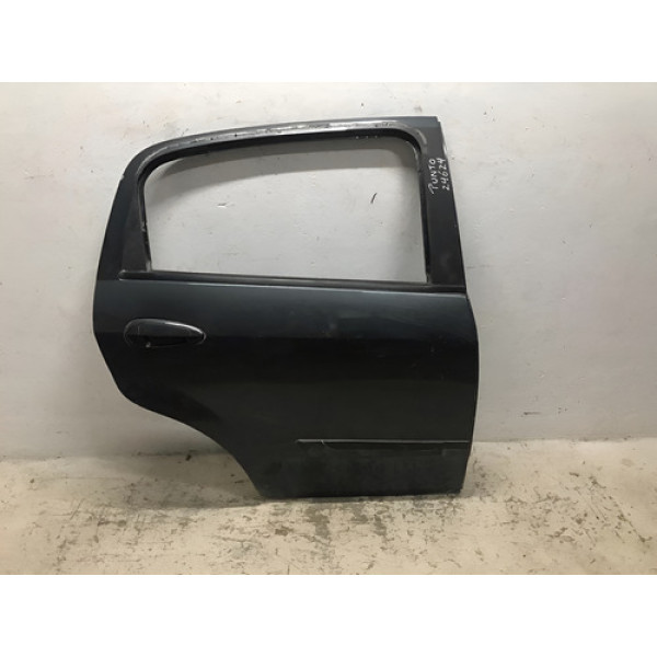 Porta Traseira Fiat Punto 24624 Preto Direito Traseira