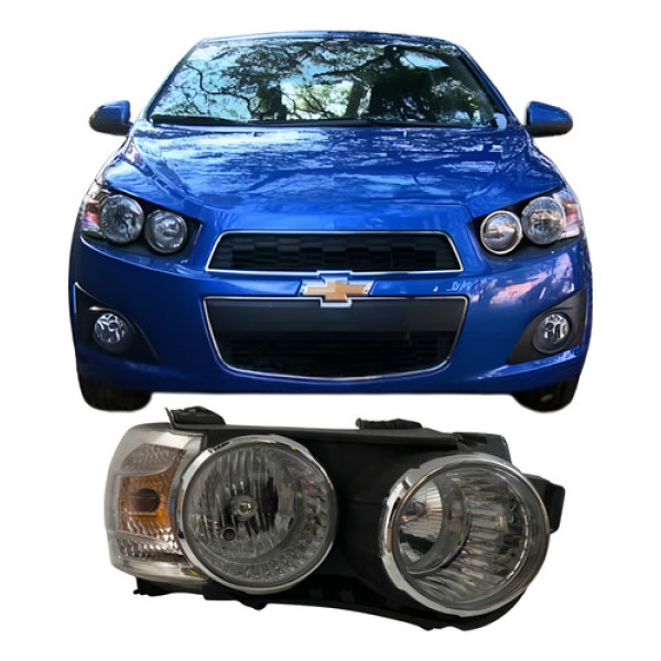 Farol Chevrolet Sonic 25101104 Direito