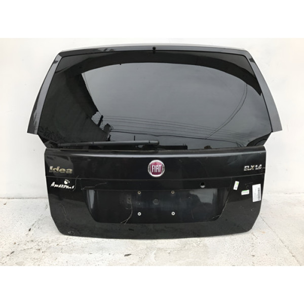 Tampa Traseira Fiat Idea 2005 A 2010 #tt10663 - Preto