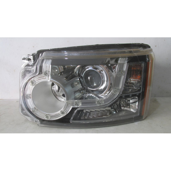 Farol Land Rover Discovery 4 2010 A 2013 Com Led 21072756 Esquerdo