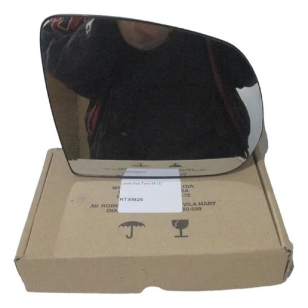 Lente Retrovisor Fiat Toro 2016 Ld