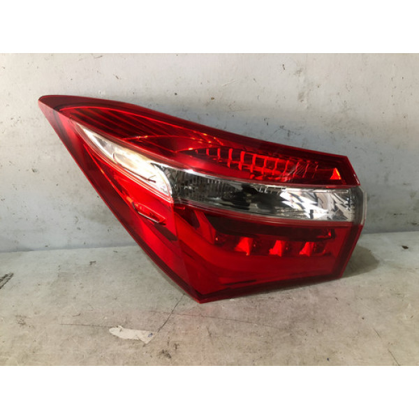 Lanterna Toyota Corolla 2015 2016 Led L18022017 Esquerdo Vermelho