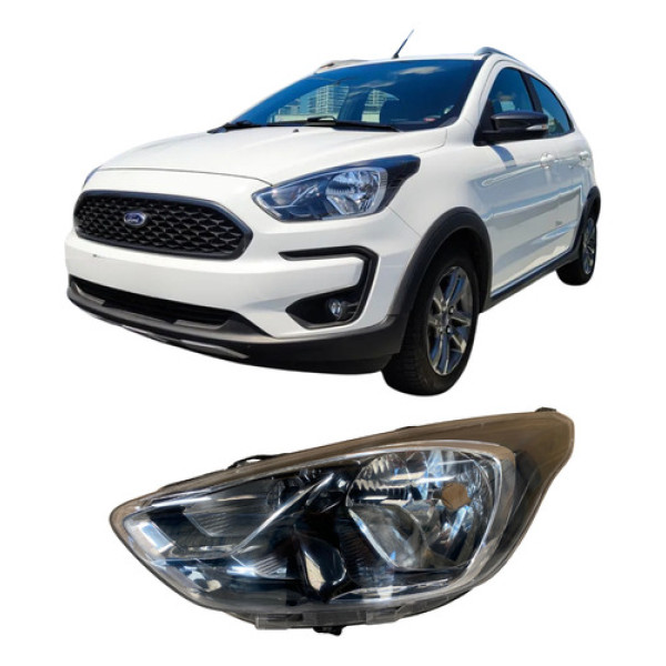 Farol Ford Ka 2019 2020 2021 25121110 Esquerdo
