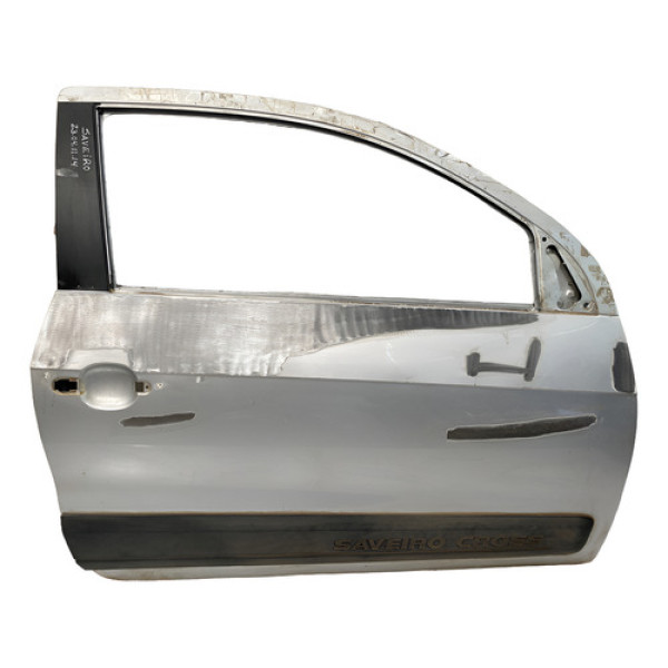 Porta Volkswagen Saveiro G5 23041114 Dianteira Direito Cinza
