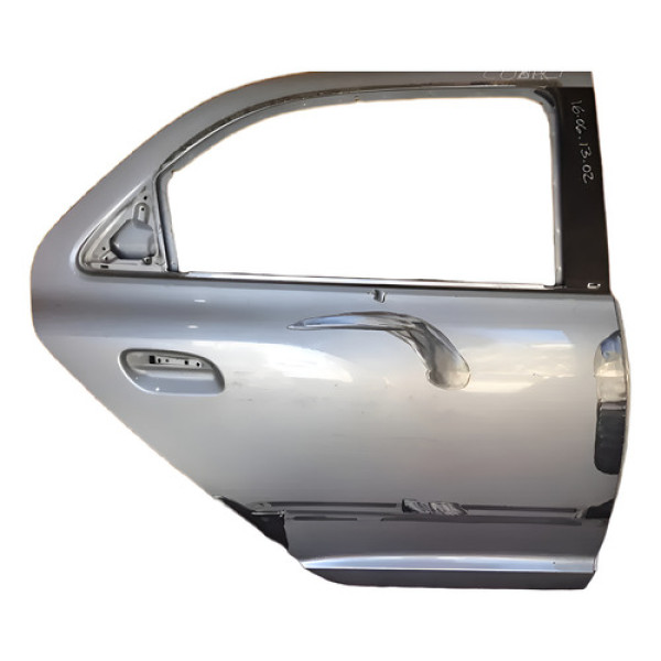 Porta Chevrolet Cobalt 16061302 Traseira Direito Prateado