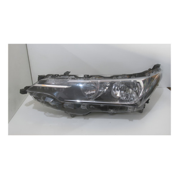 Farol Toyota Corolla 2017 2018 Led 5 Pinos Cp19120253 Esquerdo