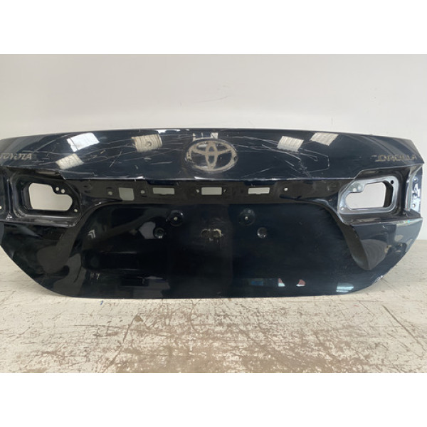 Tampa Traseira Toyota Corolla 2015 A 2018 22020817 Preto