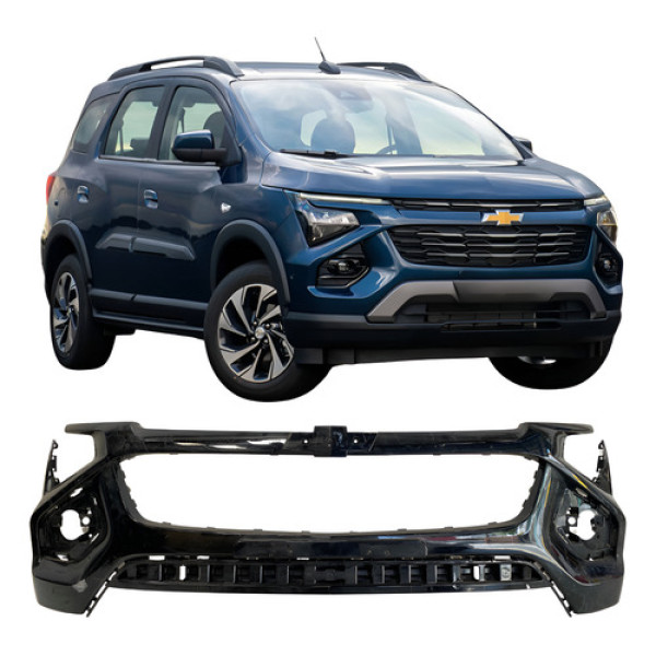 Para Choque Dianteiro Chevrolet Spin 2025 25090404 Preto