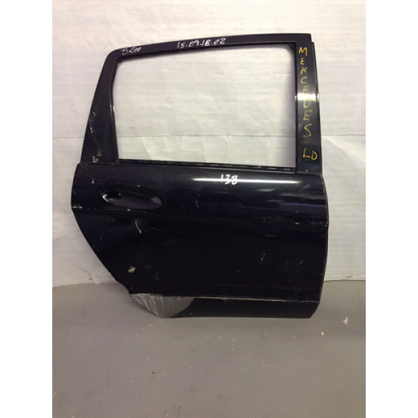 Porta Mercedes Benz B200 Cp15091802 Preto Direito Traseira