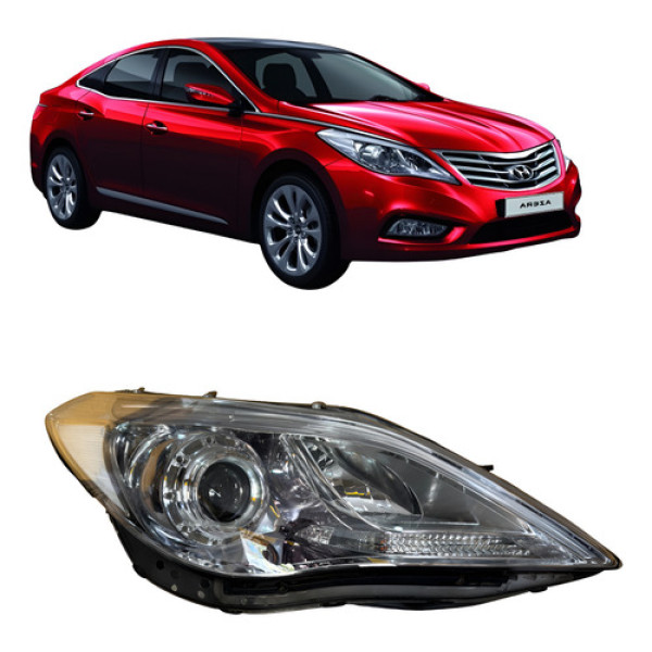 Farol Hyundai Azera 2013 A 2017 Original Completo Xenon Direito