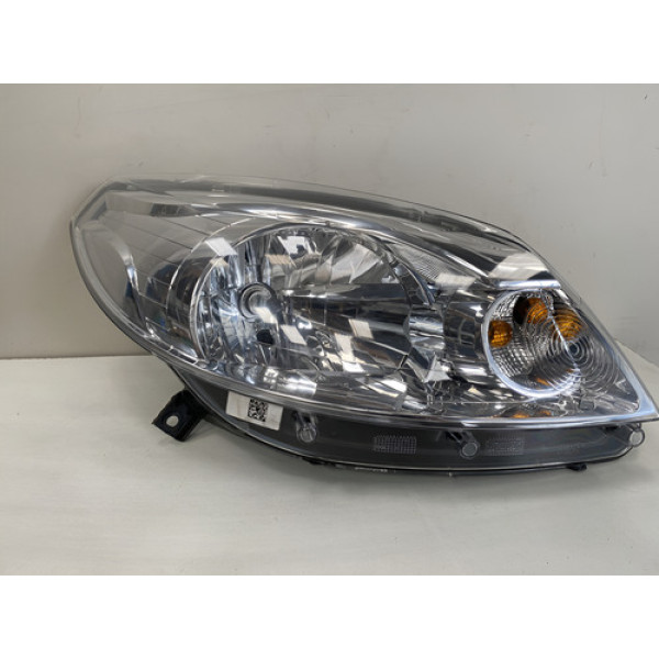 Farol Renault Sandero 2012 A 2014 Cromado 23041713 Direito