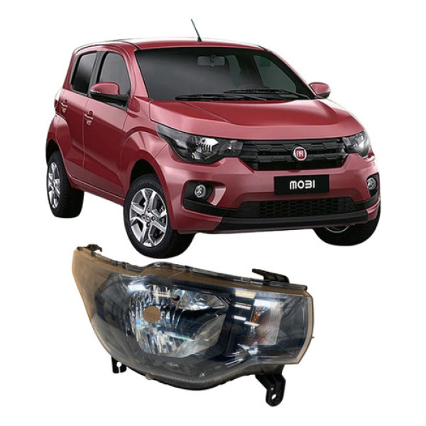 Farol Fiat Mobi 25121101 Direito