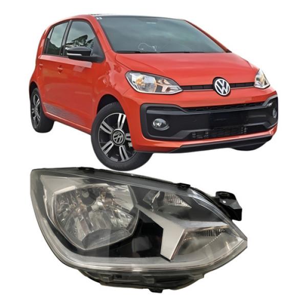 Farol Volkswagen Up 25071212 Direito/passageiro Direito