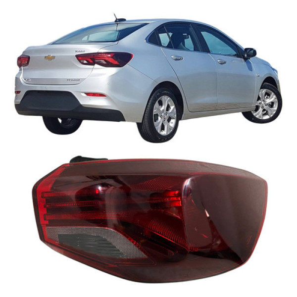 Lanterna Onix Plus Sedan 2020 A 2024 Sem Led 26011305 Direito