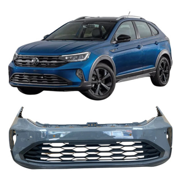 Para Choque Dianteiro Volkswagen Nivus 2021 26021301 Cinza