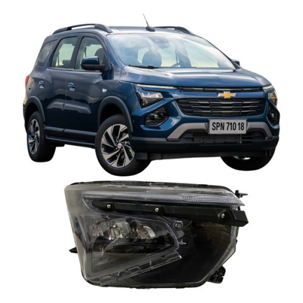 Farol Chevrolet Spin 2025 2026 Led 26012110 Direito