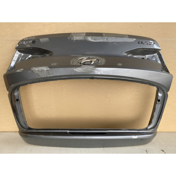 Tampa Traseira Hyundai Hb20 Hatch 2020 21083109 Cinza