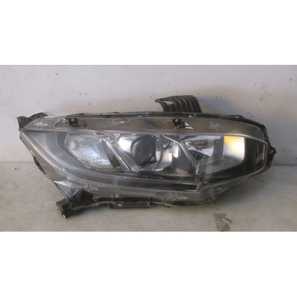 Farol Honda Civic G10 2017 2018 21122058 R Direito