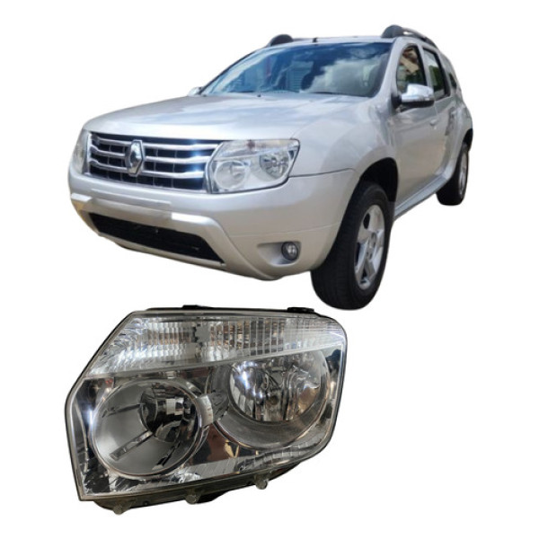 Farol Renault Duster 2012 2013 25112610 Esquerdo